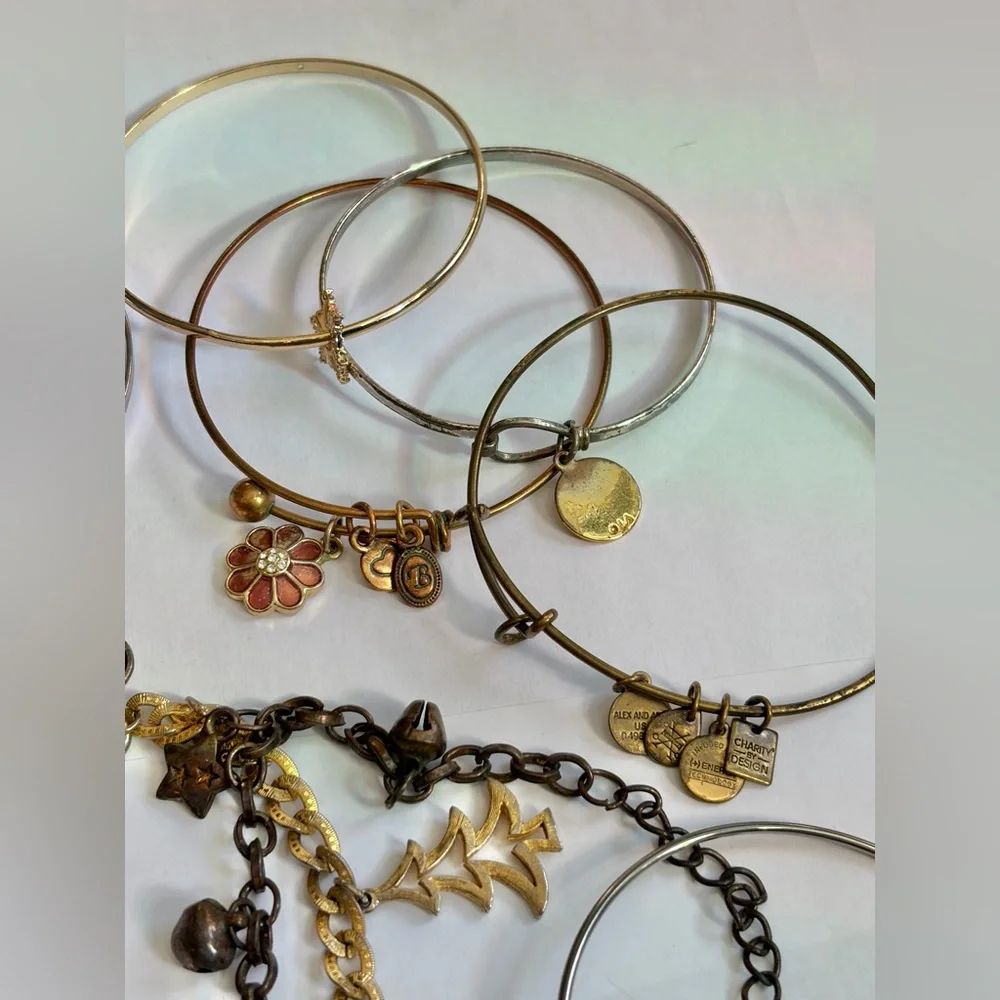 Vintage to modern Charm Bracelet Lot of 12
